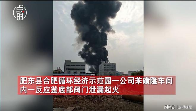 合开云体育 开云平台肥一公司反应釜泄漏起火2死3伤原因全面调查中