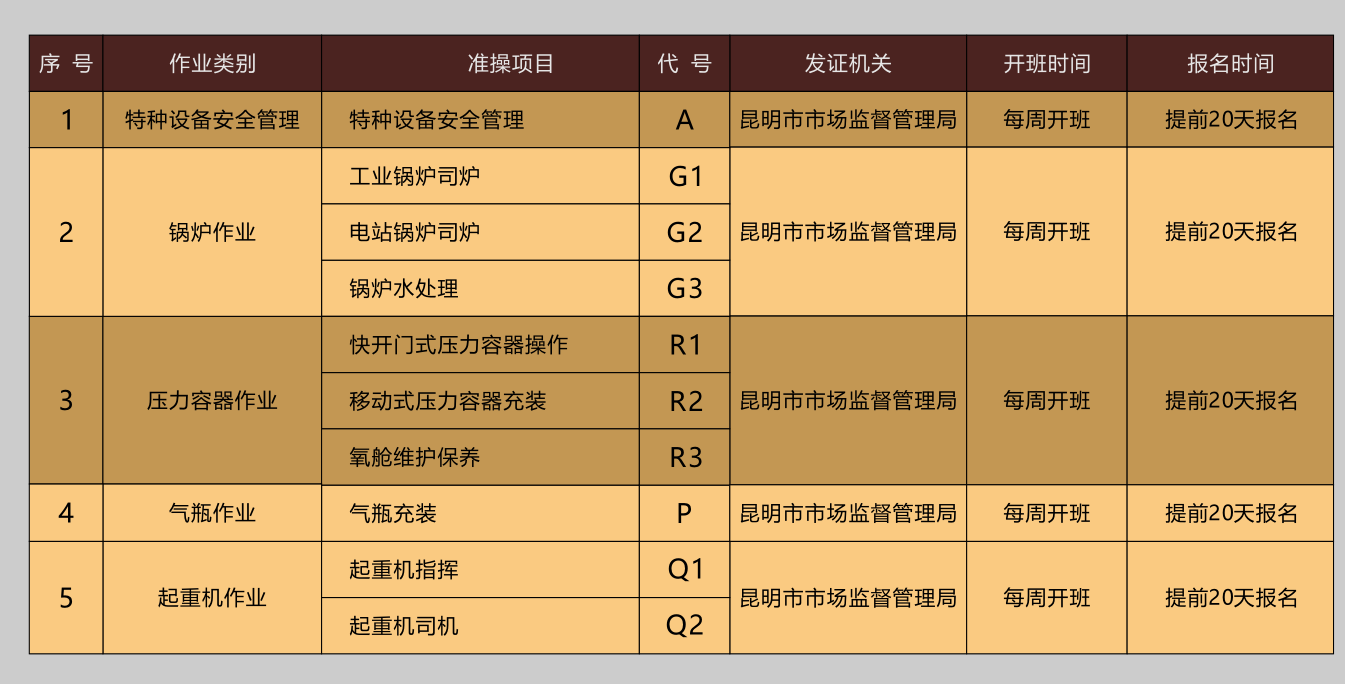 Kaiyun 开云体育压力容器操作证查询-全国特种设备公示信息查询平台(图3)