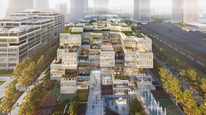开云体育 开云平台2022年全球最值得期待的总部落成！10家大厂办公楼图鉴看看谁更“卷”？(图7)