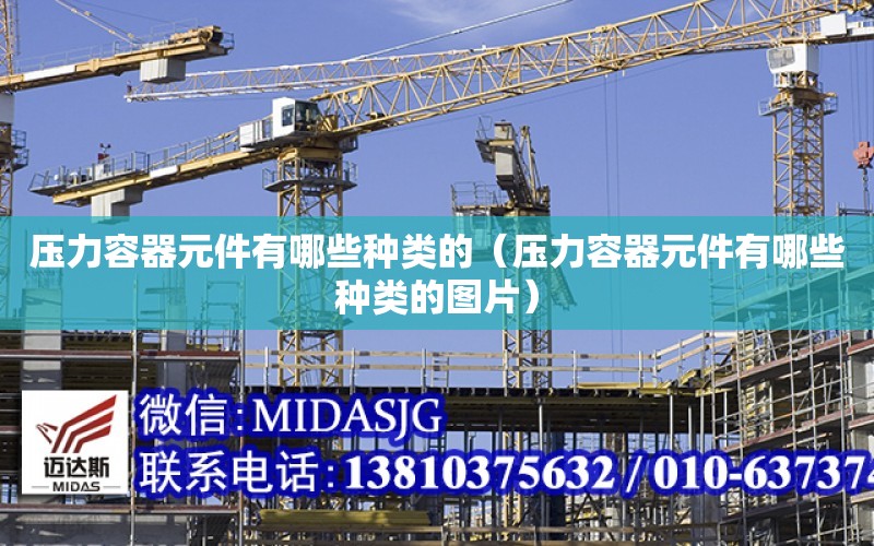 压力容器元件有哪些种类的（压力容器元件有哪些种类的图片）Kaiyun 开云